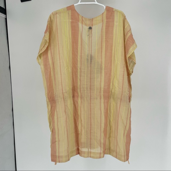 PRANA NWT MARINA BAY TUNIC COVERUP SUNSET PEACH SMALL - Picture 4 of 11